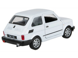Welly Fiat 126 Maluch 1:34 bílá